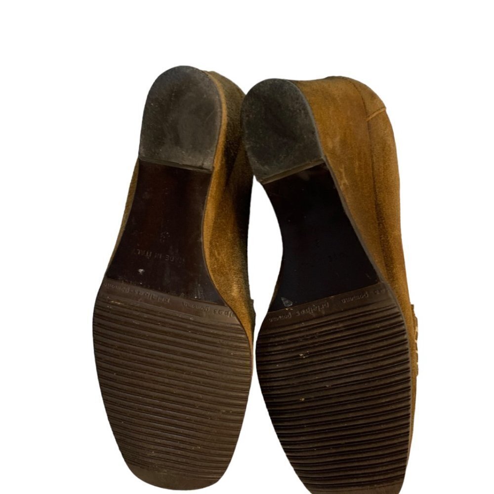 Michael Kors Brown Wedge Loafers - Picture 4 of 9